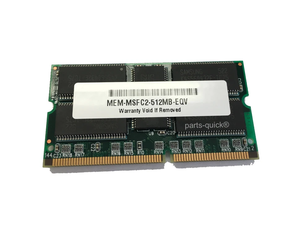 MEM-MSFC2-512MB 512MB Cisco Catalyst 6500 MSFC2 Memory - Image 1 of 1