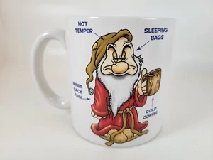 Tazza grande caffè Disney Store Wake Up Grumpy - ottime condizioni - Foto 1 di 6