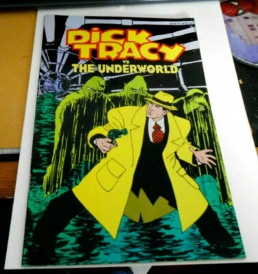 ^^^(SP21] DICK TRACY VS THE UNDERWORLD COMIC #4 QUASE PERFEITO MT 1990 DISNEY PUB - Imagem 1 de 3