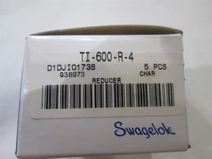 New Swagelok Titanium TI-600-R-4 Box of 5 Reducer - Picture 1 of 3