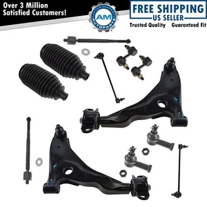 Control Arm Ball Joint Tie Rod Sway Bar Link Boot Steering Suspension Kit 12pc - Picture 1 of 7
