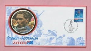 Australia - Sydney, 2000 Olympic Games Stamp cover, Audley Harrison - Picture 1 of 1