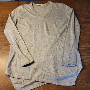Pullover hellgrau Gr. 40mit Kaschmir von Oui - Bild 1 von 5