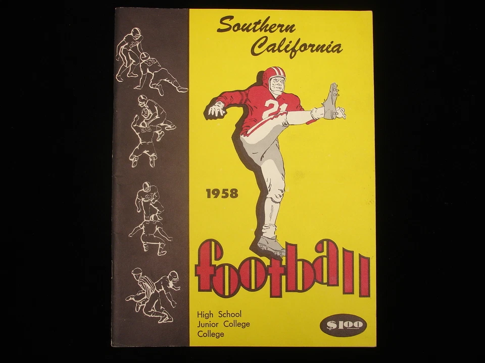1958 University of Southern California Football Yearbook - Image 1 of 1