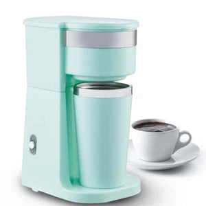 Coffee Maker, Mint with Stainless Steel Interior Travel Mug, Mint - Picture 1 of 3