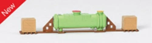 N SCALE ENTHUSIAST (N) SP. RUN WORTHINGTON PUMP LOAD FOR 65FT MILL GONDOLAS - Image 1 of 1