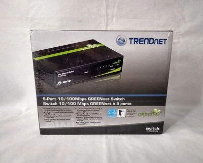 TRENDnet TE100-S50G 5-Port 10/100Mbps GREENnet Switch - Image 1 of 4