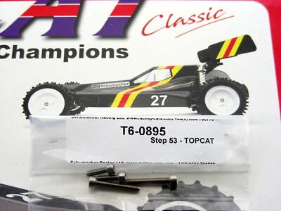 Schumacher 2018 Top Cat Classic U7559 ¡Tornillos de rueda de montaje delanteros y traseros U7166! Foto 1 de 2