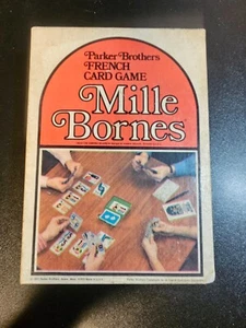 Vintage 1971 Mille Bornes Parker Brothers The French Card Game - Bild 1 von 2
