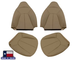 97 98 99 00 01 02 For Ford Expedition XLT Eddie Bauer New Front Seat Covers Tan - Picture 1 of 23