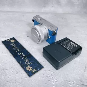 Panasonic Lumix DMC-GM1SK Spiegellose Einzelobjektiv Blau Kompakt Digitalkame... - Bild 1 von 20