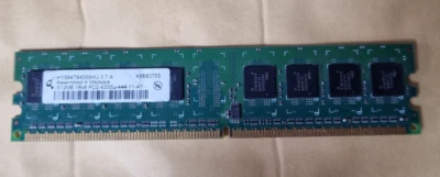 1X Infineon HYS64T64000HU-3-7-A  512 MB 1RX8 PC2-4200U-444-11-A1 - Image 1 of 2