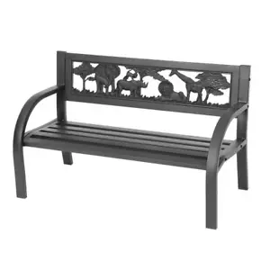 Kid's Steel Outdoor Bench - Picture 1 of 4