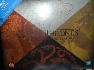 Game of Thrones Season 1 Gift Set Blu-Ray! New! Rare! With Dragon Egg! Limited - Picture 1 of 3