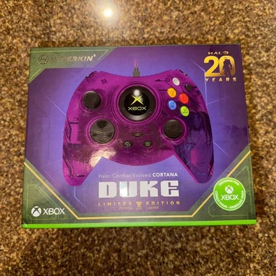 Xbox Series Limited Edition DUKE 20th Anniversary Cortana HALO Wired Controller - Image 1 of 3
