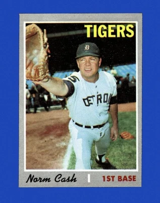 1970 Topps Set-Break #611 Norm Cash NR-COMO NUEVO *GMCARDS* Foto 1 de 2