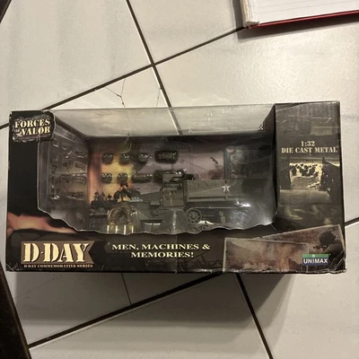 1/32 U S M3A1 Half-Track , Normandy 1944,  Forces of Valor, Unimax,  81314 - Image 1 of 4