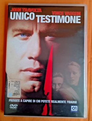 DVD   " UNICO - TESTIMONE  " John Travolta "  Leggi Inserzione - Immagine 1 di 3