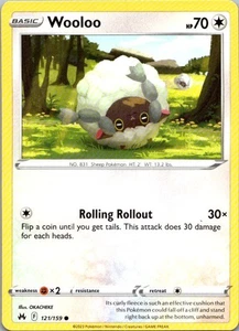 Crown Zenith #121/159 Wooloo - Picture 1 of 2