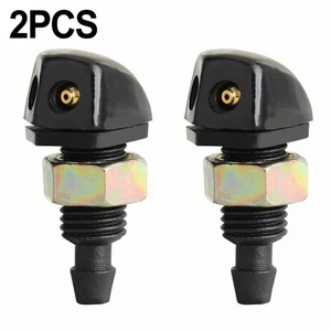 Easy to Install Windshield Spray Nozzles Compatible with Various Cars (2 Pcs) - Picture 1 of 12
