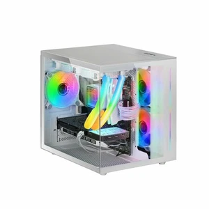 Mars Gaming MCVIEWW Desktop Computer Gehäuse ATX Weiß - Bild 1 von 3