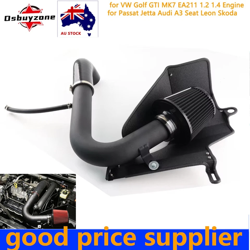 Cold Air Intake Kit For Audi A3 Q3 VW Golf GTI MK7 EA211 Skoda Polo 1.2T 1.4 TSi - image 1 of 4