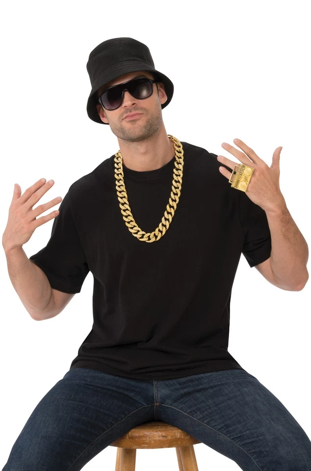 Kit de rapero de la vieja escuela de lujo años 80 90 Foto 1 de 1