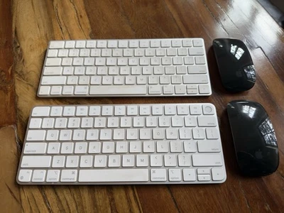 Apple Magic Keyboard with Touch ID And Mouse for Mac Models with Apple Silicon. - Image 1 of 4