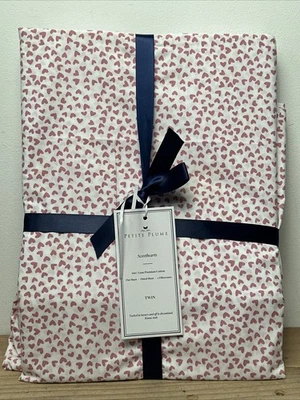 Signature Collection Sweethearts Sheet Set Petite Plume Twin NEW - Image 1 of 3
