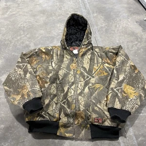 Black Duck Camo Hunting Jacket Heavy Insulated Outdoor Woodsman Realtree 2XL - Picture 1 of 7