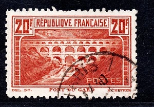 💎 COTE 500E No262B / PONT DU GARD DENTELE 11 / ETAT SUPERBE 💎 - Imagen 1 de 2