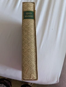 Quo Vadis? Heritage Press Henryk Sienkiewicz 1960 HC Slipcase - Picture 1 of 6