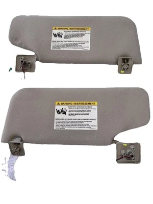 Conjunto de quebra sol Ford Five Hundred 2005-2007 cor bronzeada com suportes completos - Imagem 1 de 3