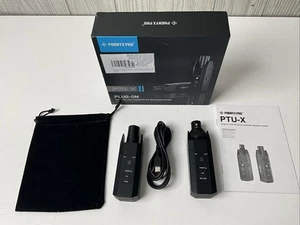 Phenyx Pro PTU-X Ricevitore Trasmettitore Microfono Wireless XLR - 48V Phantom - USB-C - Foto 1 di 11