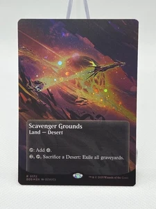 MTG Edge Of Eternities Scavenger Grounds Borderless (Galaxy Foil) - Picture 1 of 2