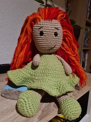 Puppe Strickpuppe - Bild 1 von 3