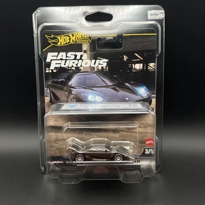 Hot Wheels Graded Premium 9.5 COMO NUEVO | KOENIGSEGG CCXR (RÁPIDO Y FURIOSO) Foto 1 de 4