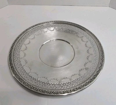 Plato caña Barton 10,5"" corona reliquia 1703 raro Foto 1 de 4