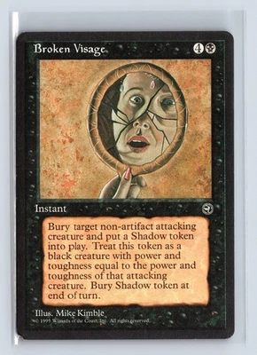 (2x) BROKEN VISAGE – MTG Magic the Gathering Card – Homelands – Rare - Image 1 of 4