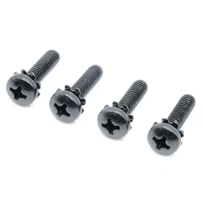 REPLACEMENTSCREWS Screws for LG M4 x L16 TV Stand / Legs (Set of 4)
