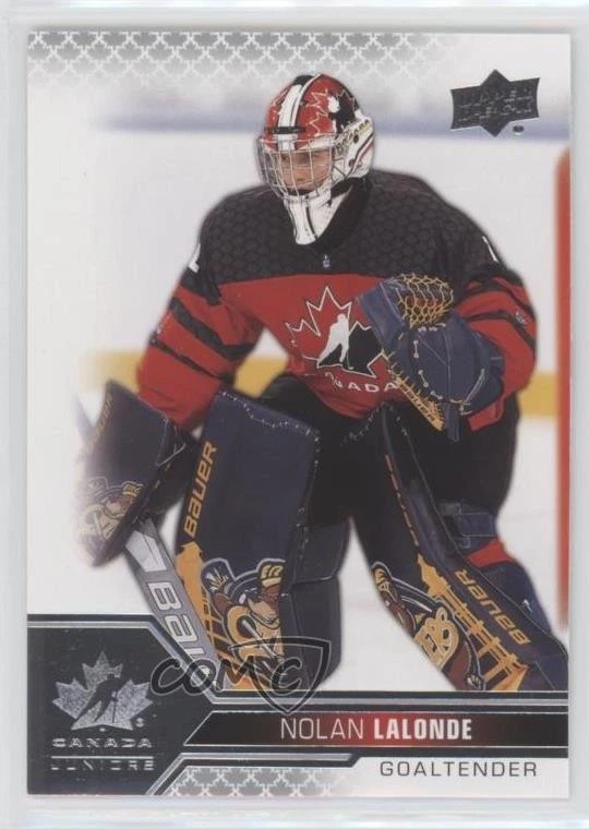 2022 Upper Deck Team Canada Juniors Men's U-18 Nolan Lalonde #39 - Image 1 of 2