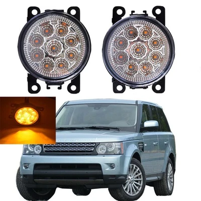 2X Lâmpada de direção LED luz de neblina para Range Rover Sport FREELANDER 2 LR2 DISCOVERY 4 - Imagem 1 de 4