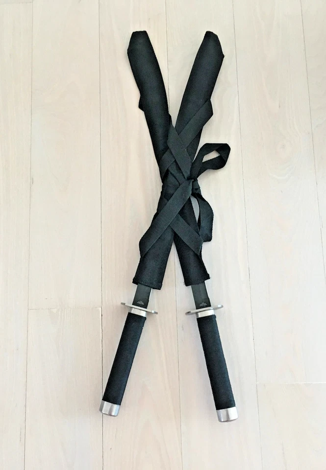 Defender-xtreme All Black Full Tang Ninja Sword 27" Stainless Steel Blade