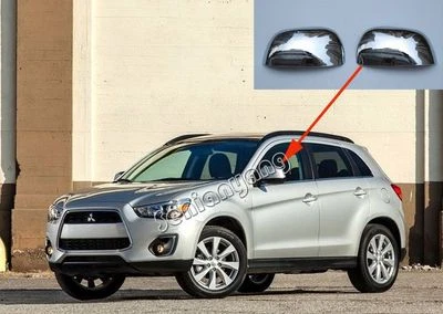 Cubierta de espejo lateral cromada para Mitsubishi Outlander Sport/ASX 2007-2015 Foto 1 de 4