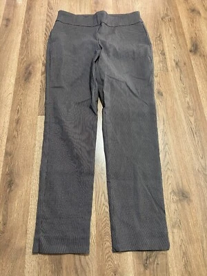 Pantalones Charter Club, para mujer talla 10P, negros, Cambridge ajustados, pierna recta Foto 1 de 4