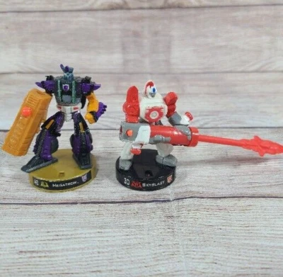 Hasbro Transformer AttackTix TMegatron 40 and Skyblast 30 Figures Toys 3" 2006 - Image 1 of 4