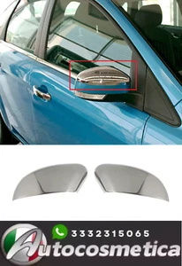 Cover adesive calotte specchi acciaio cromo per Ford Focus II III 2008-2018 - Imagen 1 de 7