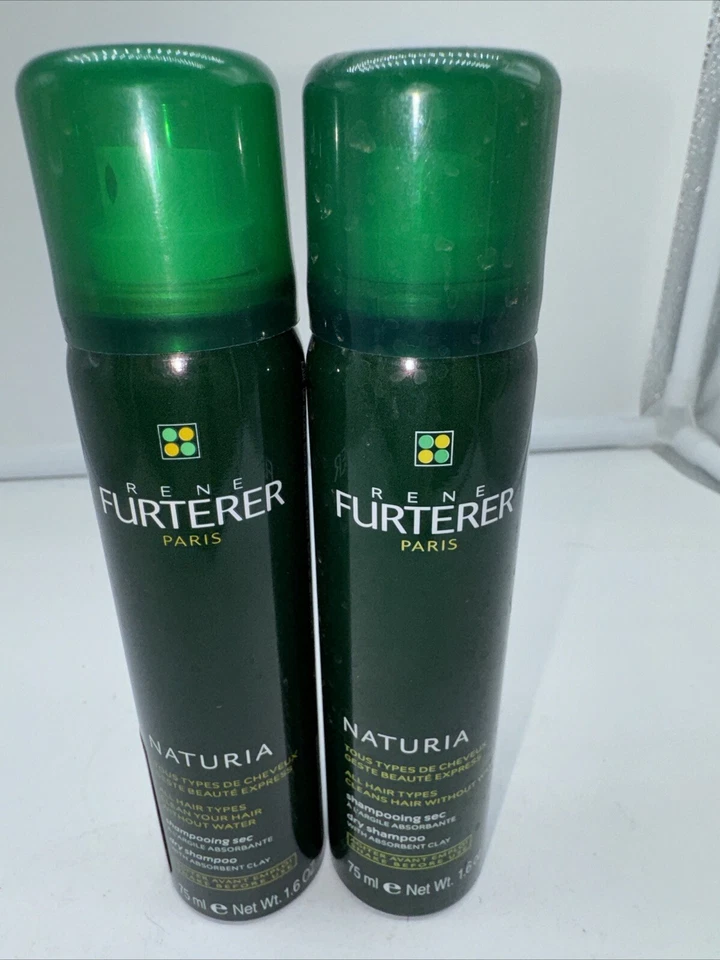 CHAMPÚ SECO RENE FURTERER NATURIA 1,6 oz 75 ml **Paquete de 2************ Foto 1 de 2