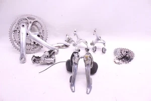 Vintage Shimano Ultegra 6503 3x9spd Groupset Road Silver Made in Japan - Picture 1 of 15