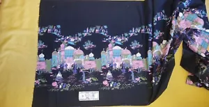 VTG Rare Millworth Converting Co "Casbah" Cotton Fabric, 3 Yd 26in, 35"W - Picture 1 of 3